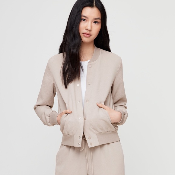 Aritzia Wilfred Poussin Bomber Jacket - Picture 2 of 10